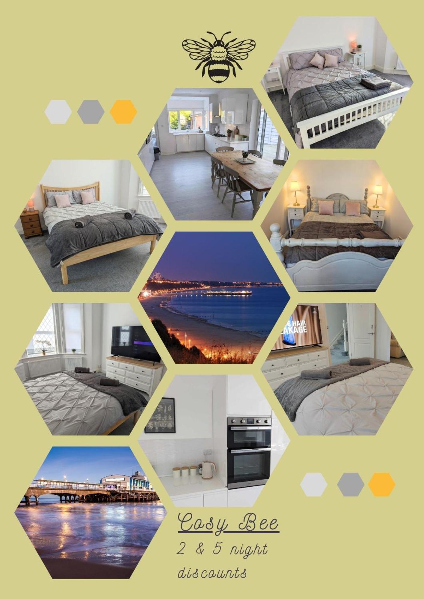 בורנמות' Cosy Bee And Apartment מראה חיצוני תמונה